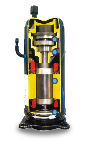 High Efficiency DC Inverter Compressor